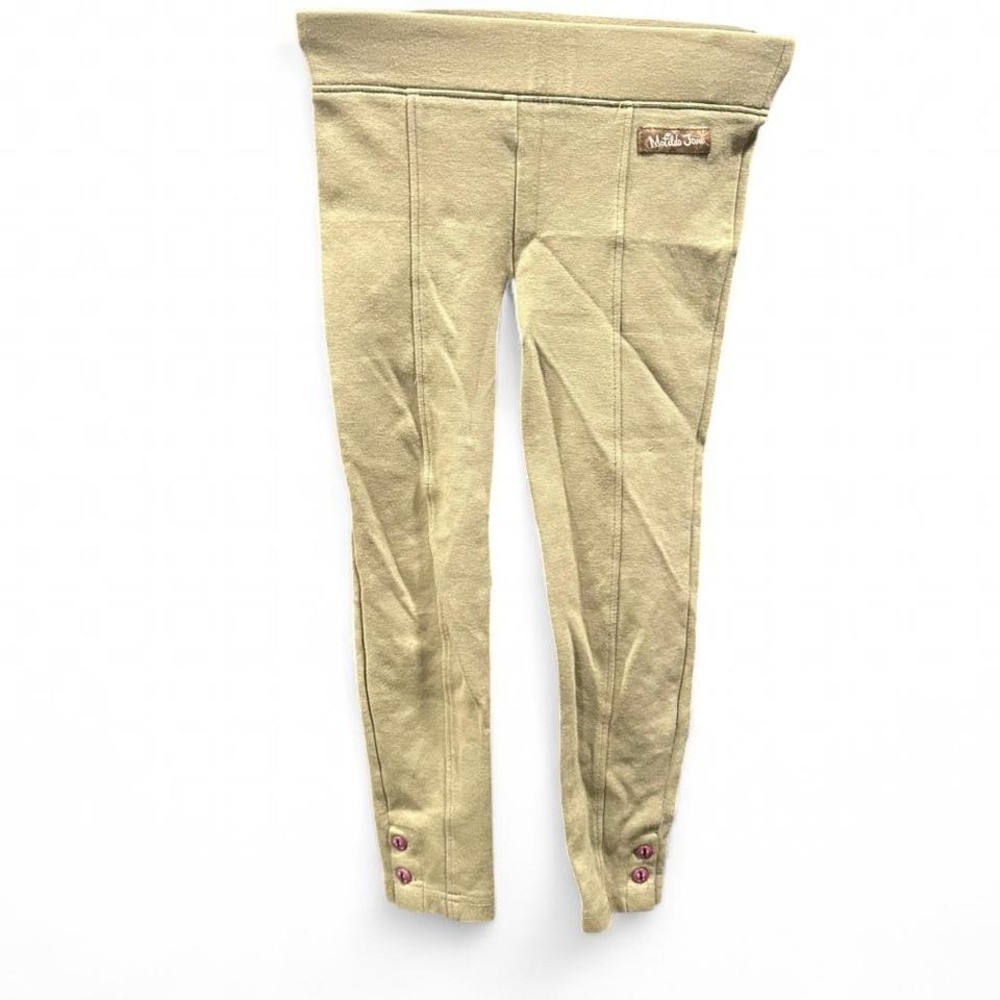 Green vintage Matilda Jane leggings‎ size 2 (M6)